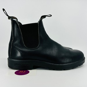 Men’s Blundstone #558 Chelsea Boots Black Leather Vibram Resole Size 13 US 14 Black Premium Leather Chelsea Boots, Men main image 2