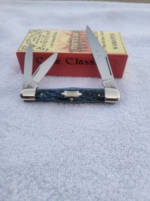 Rare 1993 Case xx Classic Whittler 63083 Blue Bone XX Etch Bowtie Shield NIB 