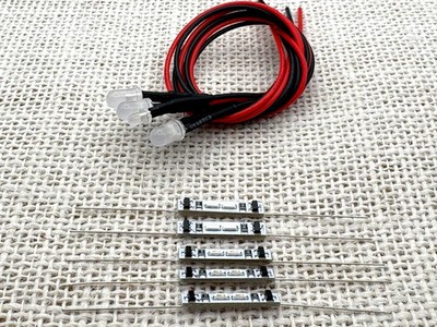 Sanyo JCX-2900K replacement LED VU meter lamps lights bulbs kit set