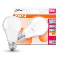 Osram Led Star Leuchtmittel Birnenform 8W = 60W E27 Matt 806Lm Fs Warmweiß 2700K