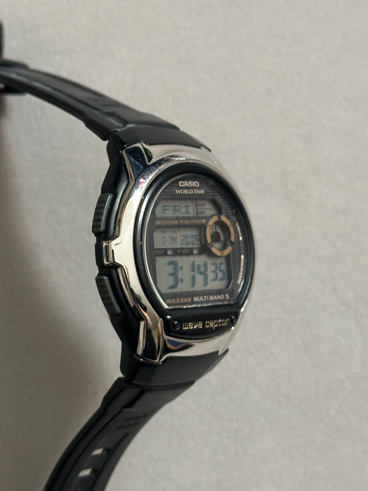 Casio Wave Ceptor Multiband 5 World Time Digital … - image 3