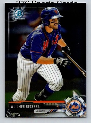 2017 Bowman Chrome Prospects #BCP92 Wuilmer Becerra