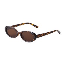 Trendy Retro Oval Sunglasses for Women, 90s Small Y2K Fashion Vintage Narrow ...
