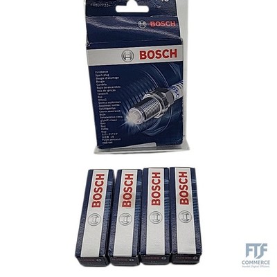 Bosch FR8DPP33 (+45) - Zündkerzen Double Platinum - 4er Set