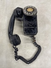Vtg Automatic Electric Monophone Rotary Dial Wall Telephone