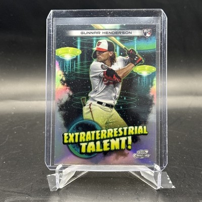 2023 Topps Cosmic Chrome #ET-6 Gunnar Henderson Extraterrestrial Talent Orioles