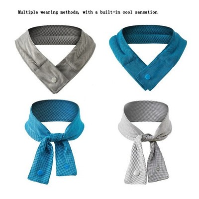 Cooling Towel Ice Towel Neck Wrap For Sports Running Jogging Gym Chilly