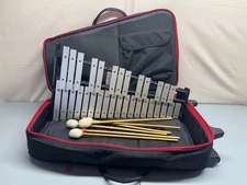 Vic Firth Xylophone 32 Key Percussion Student Instrument w/ Mallets & Case