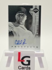 2011 Panini Limited - Prospects Charlie Leesman #27 Signatures (AU, RC) /609