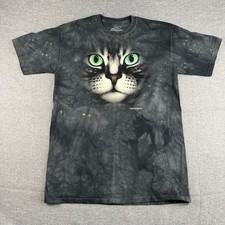 The Mountain T Shirt Size M Cat Graphic Animal Nature USA Tee Casual Classic Fit
