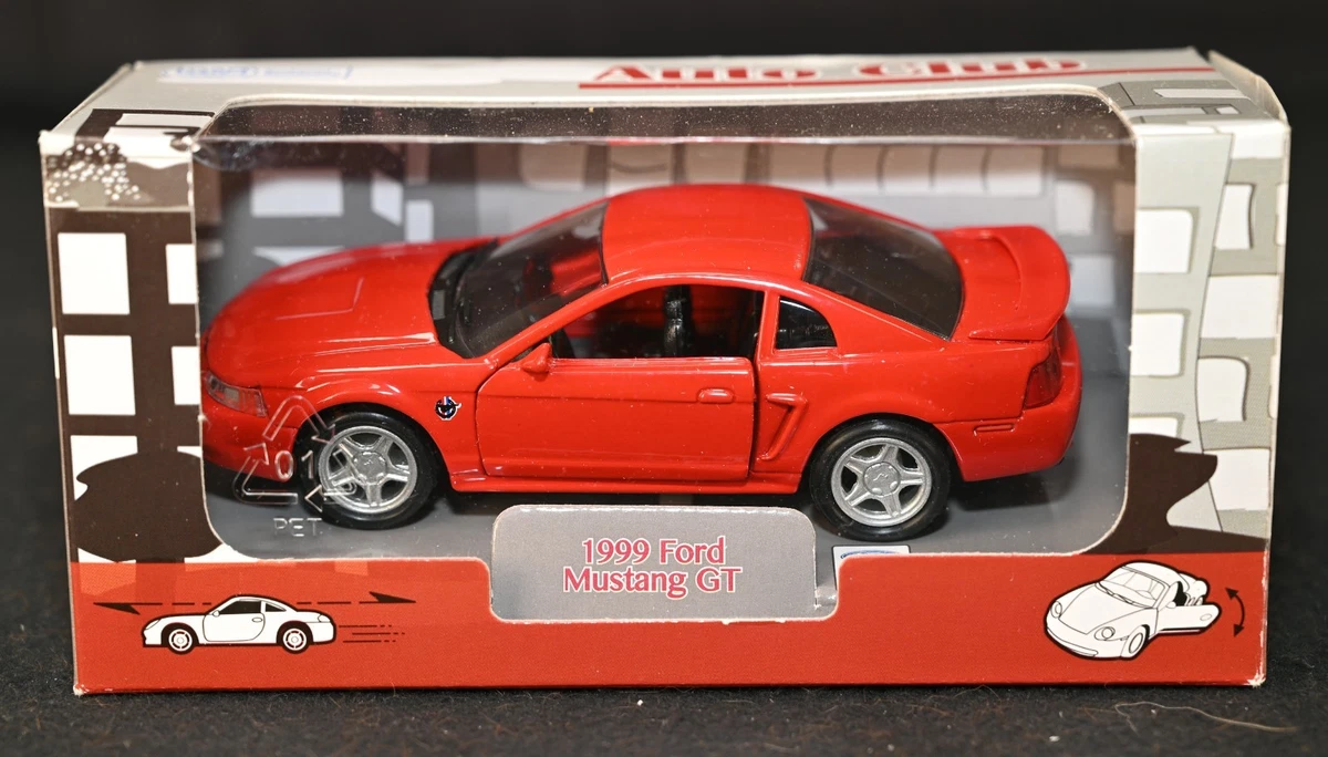 WELLY 1967 FORD Mustang Gt Fast Back 1:24 Bright Red Free Usa