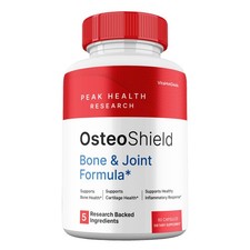 OsteoShield Capsules, Max Strength Formula for Bone & Joint Support  (1 Pack)