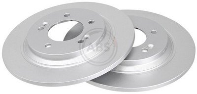2x A.B.S. Bremsscheibe BESCHICHTET 18423 für PD CD KIA SOUL IONIQ PDEN OPTIMA AE