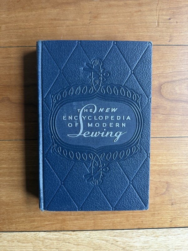 New Encyclopedia of Modern Sewing by Frances Blondin-Hardcover (1946)