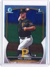 2023 Topps 1st Bowman Chrome Paul Skenes #BDC-14 Pirates