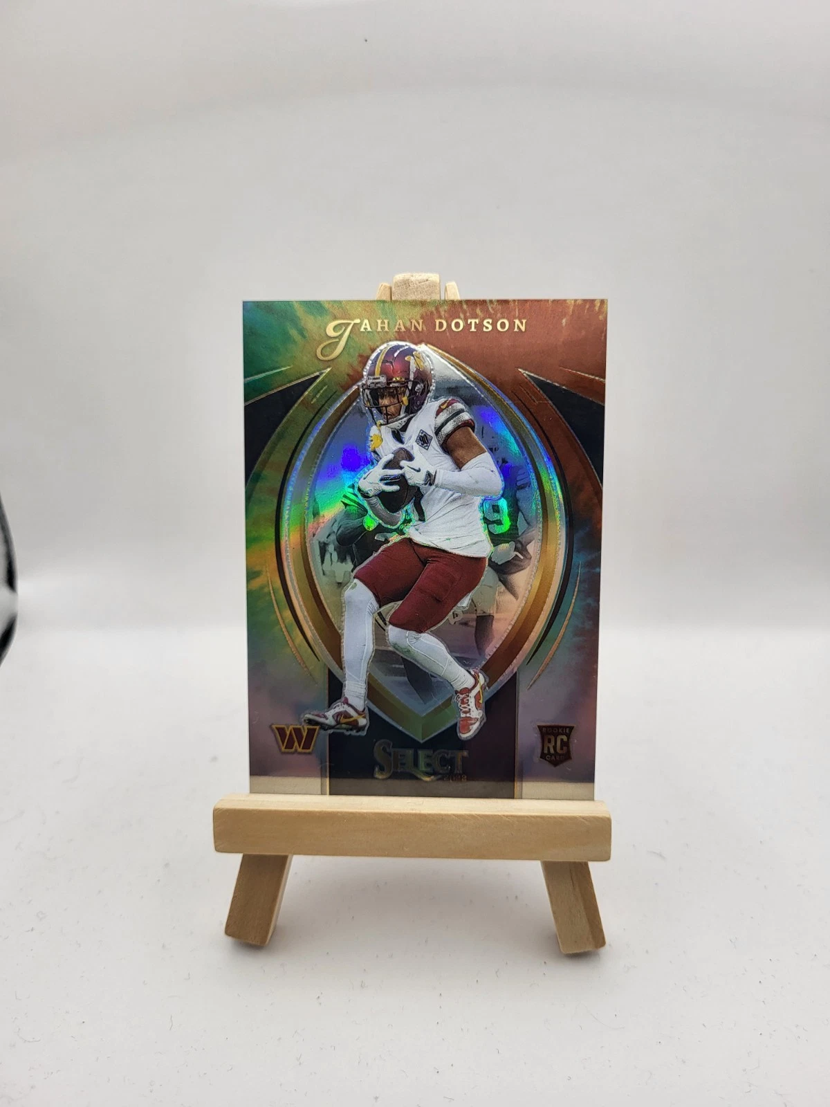 2022 Panini Select Certified Rookies Jahan Dotson #SCR-10 Tie-dye Prizm 05/25 🦅