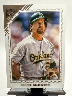 2022 Topps Gallery Private Issue #165, MARK McGWIRE /250, Oakland A's