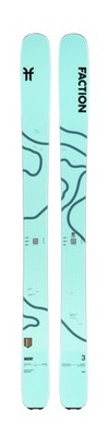Faction Agent 3 All-Mountain Skis, Ice Blue, 164cm MY26