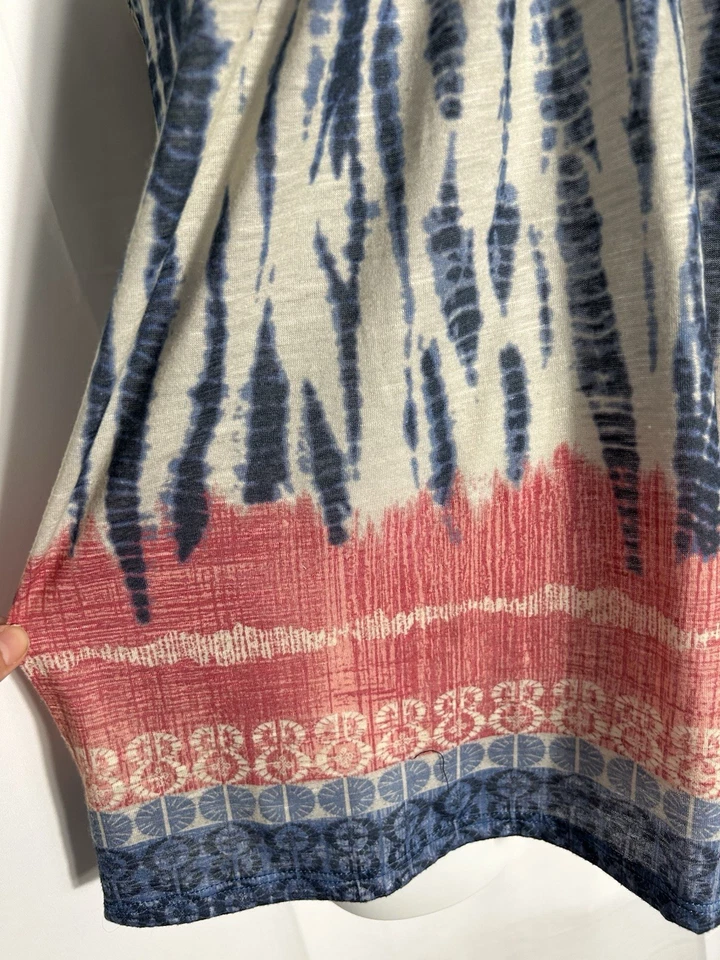 Top Halter Largo Vintage Y2K Rue21 Crochet Espalda Baja TieDye Festival Boho Indie XL Foto 4 de 4