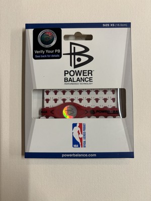 NBA TEAM CHICAGO BULLS - RED & BLACK Power Balance Armband - XS - NEU