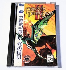 Panzer Dragoon II Zwei (Sega Saturn, 1996) Complete w/Case, Manual + Reg Card!!