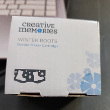Creative Memories Winter Boots Border Maker Cartidge Punch BMC - NEW