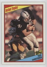 1984 Topps Instant Replay Todd Christensen #106 08rj