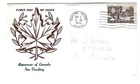 1950 Canada - Hamilton, Ont. 10c Fur Resources #301 FDC Cover - Unusual Cachet