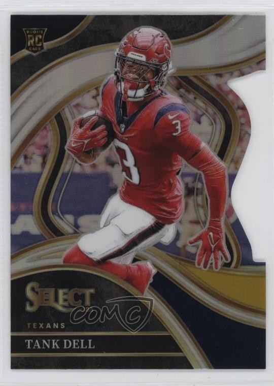 2023 Select Club Level Black & Gold Prizm Die-Cut Tank Dell #219 Rookie RC 1qr7