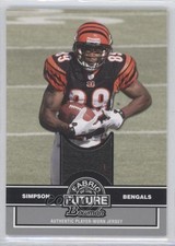 2008 Bowman Fabric of the Future Relics Jerome Simpson #JS 8u9