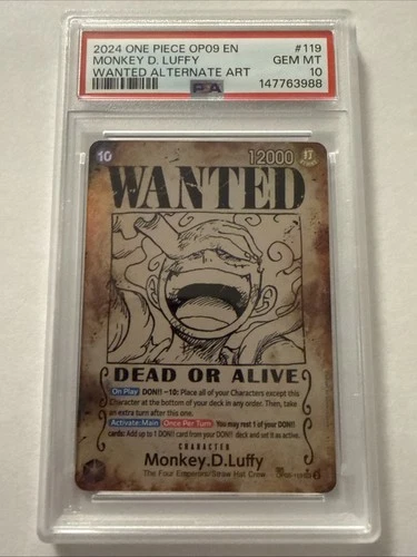 Monkey D Luffy 2024 Monkey D Luffy #OP09 Alt Art
