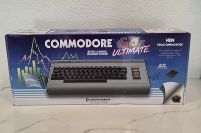 NEW Commodore 64 Ultimate Console System Badic beige 