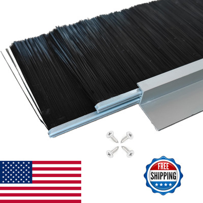 1 Pack Double Layer Door Brush Sweep 2.5 W X 39.3 L Retsun Heavy Duty W
