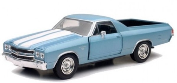 Newray - Chevrolet Ei Camino Ss 1970 Blau - 1/25 - NEW71883A-image