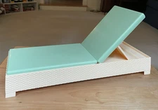 American Girl Luxury Hotel & Spa lounge chair chaise pool patio for 18" doll