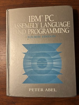 IBM PC Assembly Language and Programming Hardcover Peter Abel 1998 Book