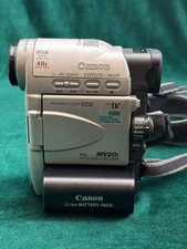 Canon MV20i Digital Video Camcorder MiniDV PAL/ Untested No Charger