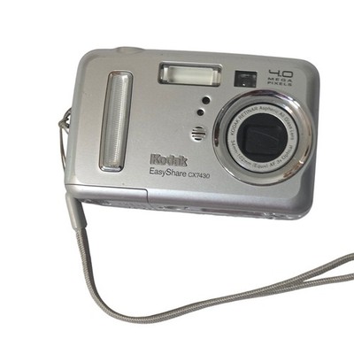 Kodak Digital Camera Unisex OS Silver EasyShare CX7430 4.0MP 3x Optical Zoom