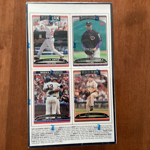 2006 Topps Serie 2 Jumbo (HTA) Baseball Box - Bild 2 von 5