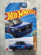 2025 Hot Wheels Blue BMW 2002 #77/250 #5/10 HW: 70's vs. 90's 5/10