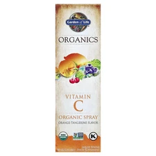 Organics, Vitamin C Organic Spray, Orange-Tangerine, 2 fl oz (58 ml)