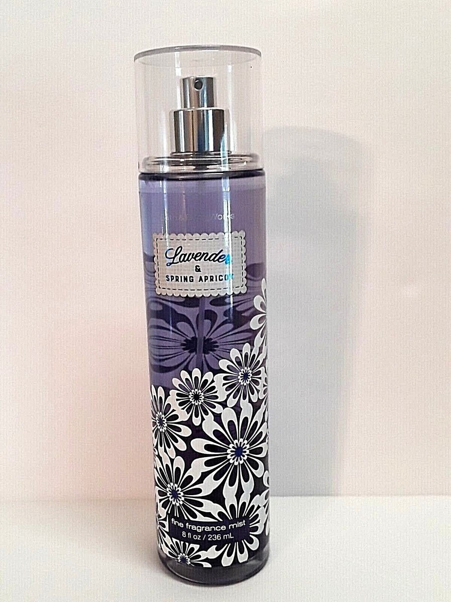Bath Body Works Lavender & Spring Apricot Fragrance Mist 8oz Rare