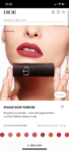 Rouge Forever - Dior -  720 Forever Icone - Picture 1 of 3