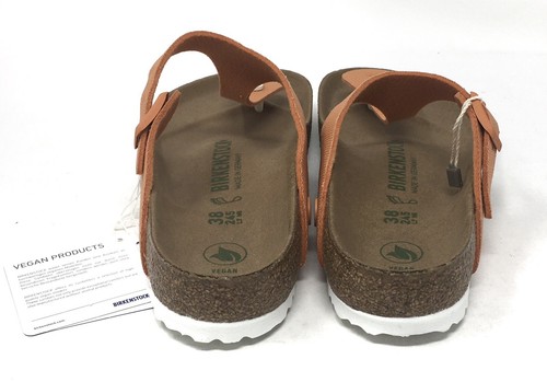 Birkenstock Gizeh vegan Canvas Textil Tanga Sandalen orange Neu im Karton, EU 38 Größe 7 - Bild 9 von 12