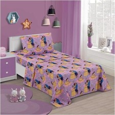 Beauty  The Beast Twin Size Bed Sheet 3 Piece Set