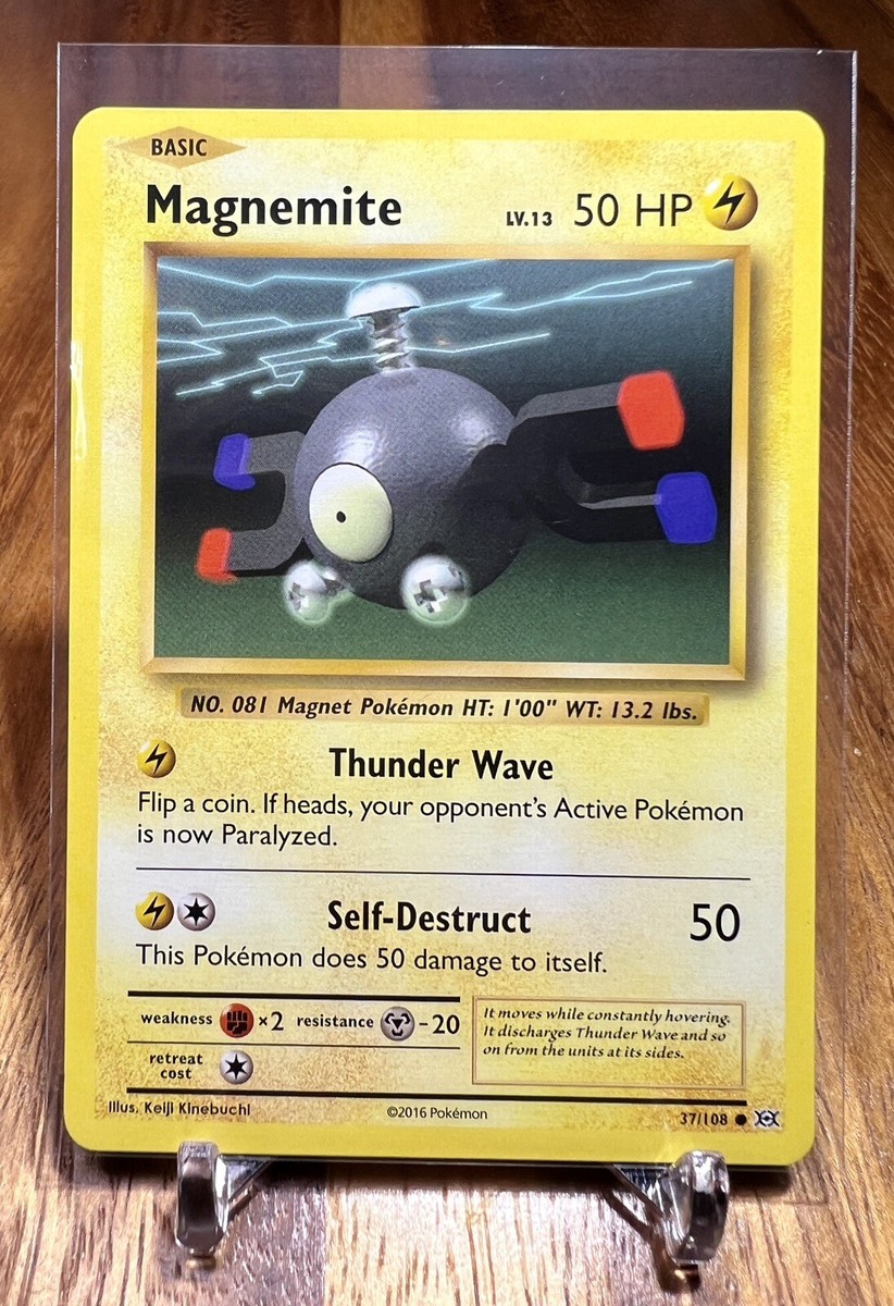 2016 magnemite pokemon card - 081/165 - Pokemon 151 - Reverse Foil Destruct (50) This Pokmon does 50 damage to itself c-36) carta pokmon 2016. -