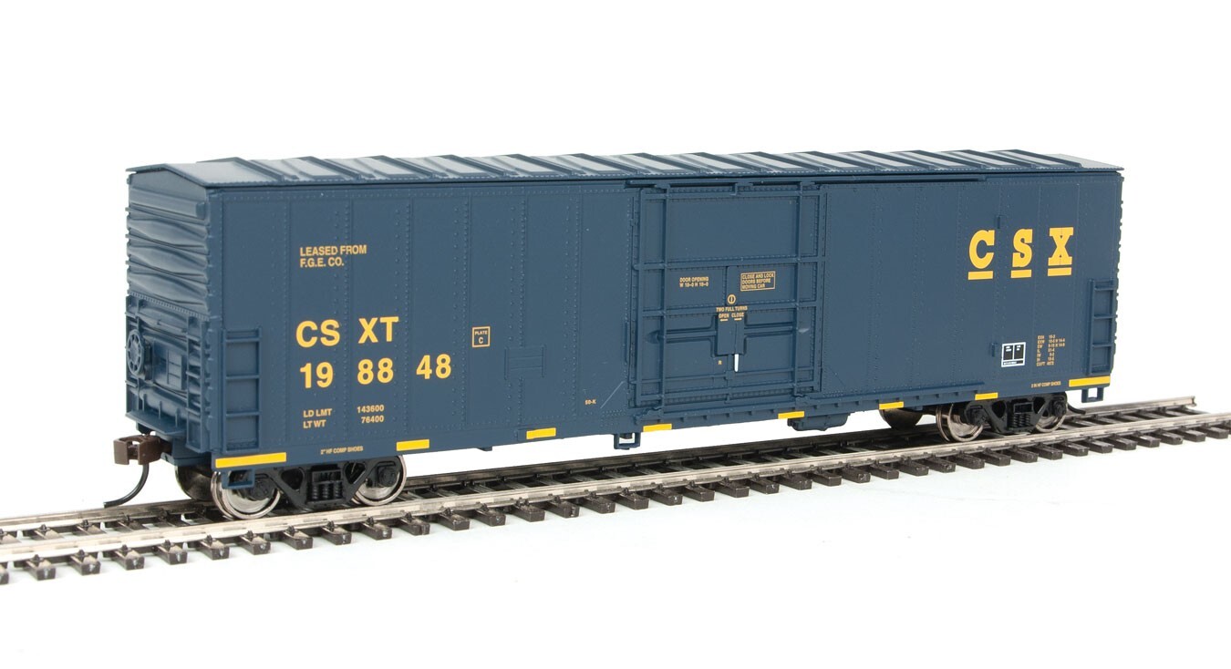 H0 Scale - Walthers Freight Car Boxcar CSX Transportation - 1804 Neu