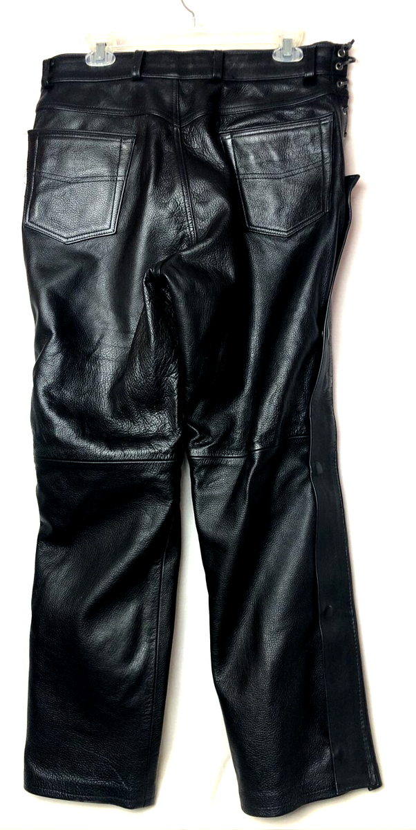 Oakwood Flying Bikes Heavyweight Leather Motorcycle Pants Oakwood Flying Bikes Heavyweight Leather Motorcycle Pants