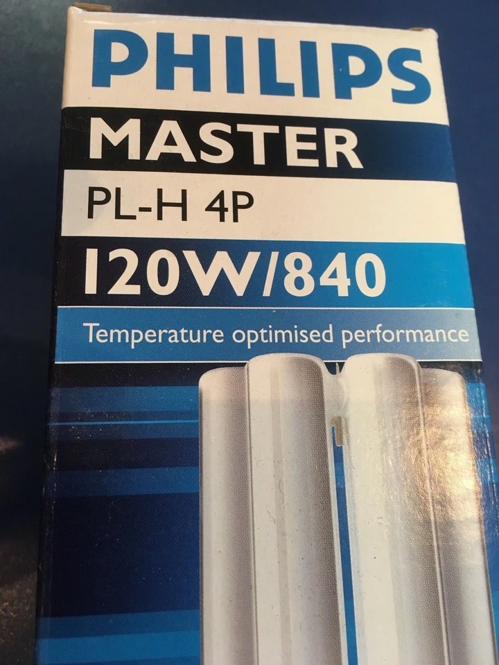 PHILIPS/BAILEY Master PL-H / 4P 120W/840 2G8-1 Kompaktleuchtstofflampe 264053XX - Bild 1 von 3