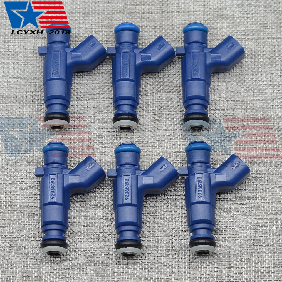 6x Fuel Injector for Chevy Malibu 08-12 Equinox Cadillac CTS SRX Pontiac G8 3.6L - Image 4 of 4